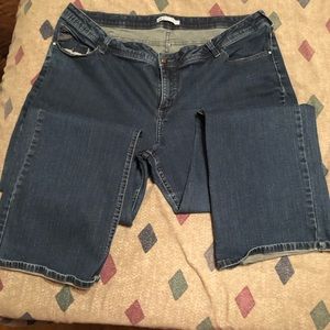 Lee dark wash plus size jeans